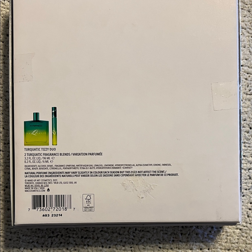 MAC Cosmetics Turquatic Tizzy Duo - Green and Yellow - Picture 4 of 4